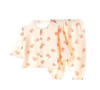 Générique Ensemble De Pyjamas pour Enfants Filles AdolescentTenues Détente Impression Dessin animé Confortable Haut et Pantalon Manches Longues vêtements d'automne Hiver Nuit 3-9 Ans