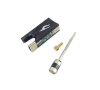 Générique Ensemble de Support D'archet de Violon En ébène avec Incrustations de Coquillage, Finition Raffinée, Matériau Robuste, Idéal pour La Réparation D&