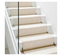 Générique Ensemble de Supports de Tringle à Tapis réglables et polis, avec Embouts et Supports pour Une Installation sécurisée dans Les environnements résidentiels et commerciaux.