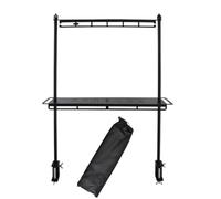 Générique Ensemble de Table pliée en Alliage d ' Aluminium, compacte pour Les Pique-niques, pour Un Petit Espace et Un Rangement Facile, résistant à la