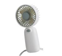 Générique Ensemble de Ventilateurs Portables, Moteur Silencieux à Piles, Construction légère avec dragonnes pour Les déplacements, Le Travail de Camping, Ventilateur portatif Miniature