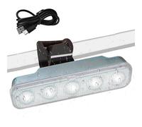 Générique Ensemble d'éclairage LED | Bites d'éclairage arrière 2,76 pouces | Éclairage arrière rechargeable rétractable avec 4 modes et signal de frein pour le vélo, le scooter et le guide