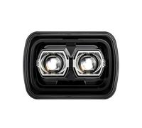 Générique Ensemble D'Éclairage Pour Dodge Pour Ramcharger 1988-1990 Voiture Rectangle 5X7 7x6 Pouces Phare LED Feux Croisement H4 Feu Circulation Phare Jour(1 PCS)