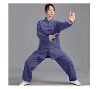 Générique Ensemble d'uniformes de Tai Chi quatre saisons, costume d'arts martiaux vêtements de Tai Chi hommes et femmes vêtements d'exercice en lin vêtements de Tai Chi d'âge moyen coton et lin,