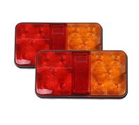 Générique Ensemble feu arrière Feux pour arrière 10LED pour camion, remorque, caravane, pour Bus, camping-car, 12V