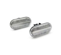 Générique Ensemble Feux Position Latéraux LED Dynamiques À Lentille Transparente Clignotant Séquentiel Pour Opel Pour Vivaro 2001 - 2014 Clignotant Latéral(Clear Lens)