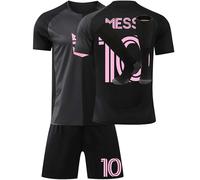 Générique Ensemble Foot Enfant Rose, Noir, Bleu Maillot de Foot Garçon Homme Equipement Football Pas Cher