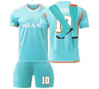 Générique Ensemble Foot Enfant Rose, Noir, Bleu Maillot de Foot Garçon Homme Equipement Football Pas Cher