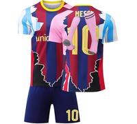Générique Ensemble Foot Enfant Rose, Noir, Bleu Maillot de Foot Garçon Homme Equipement Football Pas Cher