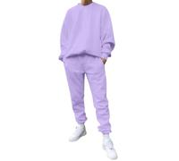 Générique Ensemble Homme Élégant Monochrome Survêtement Décontracté à Capuche et Pantalon pour Toutes Saisons Confort Quotidien