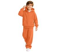 Générique Ensemble Jogging Fille 14 Ans,Ensemble Deux PièCes DéContracté Pour GarçOn : Pantalon Long Uni à Capuche En Maille