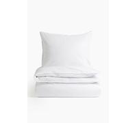 Générique Ensemble Pack 2 piéces Couette Blanche 140 x 200 cm 450 GR/M2 Double Face + 1 Oreiller 50 x 70 cm Doux et Respirant Fabrication Française