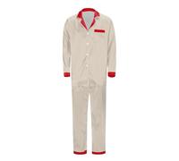 Générique Ensemble Pyjama de Famille Pyjamas en Satin Soie Vêtement pour Femme Homme Couple Enfant à Manches Longues Chemise Boutons Vers avec des le Pantalon Assorti Vêtements Sexy Chic Deux