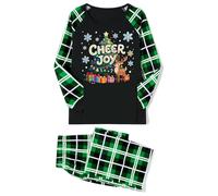 Générique Ensemble Pyjama NoëL Famille, Vetement Noel Pyjama Noel Famille Bleu Mon Premier Bebe Fille Deguisement Ensemble Fille BéBé Tenue De Bebe Garcon Costume Pere Grande Taille