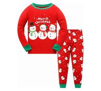 Générique Ensemble Pyjama pour GarçOns,Motif Dinosaure,Pyjama Long,Motif Rayé de NoëL Tendance,éLéGant et Adorable,Un Favori pour Tous Les Petits GarçOns et Filles(Couleur-02,2-3 Ans)