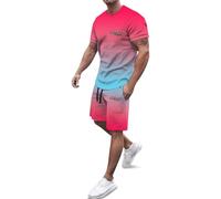 Générique Ensemble Short Tee Shirt Homme Marque Chemise Marque Plage Marron Fluide Droite Courte Cravate Training Fleur Bapteme Laine Tunique Poche Bandana Nouveau Mens Apres Cross