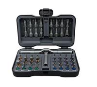 Générique Ensemble Tournevis Kit 46-en-1 Poignée T Outils Précis Portables | Kit Tournevis À Cliquet Pour La Maison Les Meubles L'Intérieur Les Appareils Électroniques Électricien Hommes