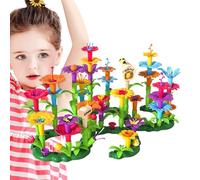 Générique Ensembles de Bouquets de Bricolage - Bouquet Fleur de Construction Bloc de Jardin | de Construction éducatifs réutilisables pour Les Filles de 3 Ans