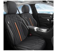 Générique Ensembles de Housses de Siège pour BMW 1 Series Sedan,Tissu Fil Coton,Frais Et Respirant,Compatible Airbag,Universelle,Installation Facile,Fond Antidérapant