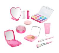 Générique Ensembles de Maquillage pour Filles - Kit cosmétique de de rôle pour, matériaux sûrs et Non Toxiques, Design Compact et Portable, Accessoires colorés | Petit déguisement, Plaisir en