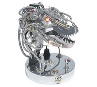 Générique Ensembles de modèles de Dinosaure en métal 3D, kit de Puzzles métalliques Steampunk Animaux 3D pour Adultes, kit de Puzzle DIY pour Anniversaire 180+ pièces
