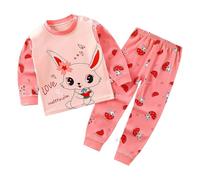 Générique Ensembles de Pyjamas Garcon, Ensemble 2 pièces pour garçon Confortable décontracté vêtements de détente Tout-Petits Enfants 2 à 8 Ans Tissu Doux élastique Maison Quotidien col Rond