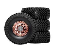 Générique Ensembles de Roues et de pneus sur chenilles, Rose Gold | Faces de roues à rayons multiples avec une finition anodisée, modifications manuelles, destinées roues sur