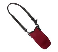 Générique Ensembles de Tasses Housse Gourde Range Bouteille Accessoire de Gourde casier à Bouteille Poche Portable Porte-Bouteille avec Sangle Cache-Bouteille avec bandoulière Chiffon Rouge
