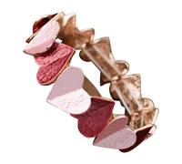 Générique Ensembles Valentin Bijoux Creative Valentine's Day Lady Accessory Cadeau Largeur Couple Phrases Homme Bracelet (Pink, One Size)