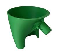 Générique Entonnoir à Farine pour Robot Ménager, Accessoire Inclinable Anti-Fuites pour KitchenAid KSM150 et Autres Marques, Versement Précise sans Dégâts pour Pâtisserie et Cuisine (Vert)