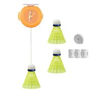 Générique Entraîneur de de Badminton, Outil d'entraînement de Badminton - Entraîneur de - Kit d'entraînement Unique de, entraînement d'agilité avec Cordons élastiques pour et Adultes