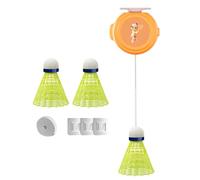 Générique Entraîneur de pour Un Joueur de Badminton,Badminton de,Entraîneur de Swing de Raquette de Badminton | Kit d'entraînement Unique de, entraînement d'agilité avec Cordons élastiques pour et ad