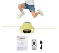 Générique Entraîneur De Saut Automatique | Compteur LCD à 10 Vitesses - Machine à Sauter Connectée,pour Entraînement Et Fitness, Maison, Bureau,