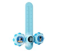 Générique Entraîneur Saut Vertical - Hauteur Réglable avec Compteur Vocal Lumière LED | Jeu Entraînement Tactile Amélioré Adolescents | Outil Exercice Croissance avec 10 Réglages, Piles Non Incluses