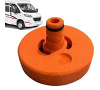 Générique Entrée d'eau Propre Camping-Car - Adaptateur De Remplacement Étanche, Bouchon De Remplissage | pour Connexion Ville Véhicule Remorque Extérieur Composant De Plomberie pour Caravane
