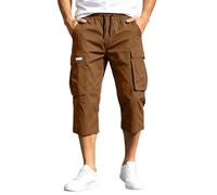 Générique Entretien: Ce Bermuda Cargo est Facile à Laver et Conserve Longtemps sa Forme. Le Bermuda Homme résiste Bien aux lavages répétés sans se déformer.