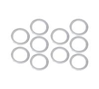 Générique Entretoises d ' Extension de pédale de convertisseur de Pivots, pour Outil à engrenage Fixe, rondelles de pédale de vélo, rallonges de Cyclisme en Acier, 10 pièces