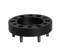 Générique Entretoises de Roue Adaptateurs de Conversion d'entretoises Roue, 2 pièces, 15/20/25/30/35/40mm, pour PCD 6x114.3 à 6x139.7 6x135 6x130, Frais Personnalisation(2PCS 25mm Black)