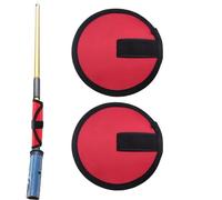Générique Enveloppe de leurre, Housse de leurre,2X Housses pour hameçons de pêche | Support de Crochet pour Eau Douce et salée, Gants d'appât, Protection de pour Canne à pêche