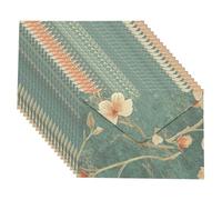 Générique Enveloppes à imprimé floral, 20 pièces, 6, 46x4, 4, Xiangzhulv | Enveloppe à retourner pour carte d ' invitation faite à la main, fournitures de mariage et envoi de cartes de