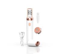 Générique EpilSmooth Épilateur Visage, EpilSmooth 2 en 1épilateur Visage, epilateur sourcil, epilateur Electrique Femme Visage,USB Rechargeable avec Lumière LED Intégrée pour Epilation Sourcil Visage