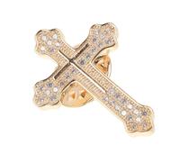 Générique Épingle à Revers Style Élégant en Laiton Zircon pour Homme Éclat Solide et Confort pour Événements Spéciaux et Réunions D'affaires
