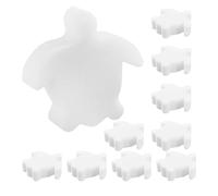 Générique Éponge à écume pour Spa, absorbeur d'écume pour Spa,10X absorbeur d'écume d'huile en Forme de Tortue - Nettoyant pour, de Piscine, Garde l'eau de Votre Propre et Claire