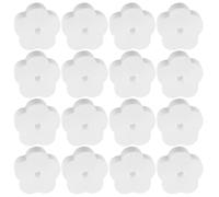 Générique Éponge Absorbante Huile 18 PCS Réutilisable pour Piscine Spa, Forme Fleur Blanche, Absorbe Corps Gras et Résidus, Éponge Filtrante pour Fontaine de Bassin