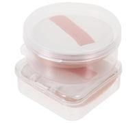 Générique Éponges à Maquillage Douces et Faciles à Nettoyer Lot de 2 en Polyuréthane Hydrophile Ruban pour Visage pour Usage à Domicile Voyage