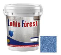 Générique Epoxy Colored Sand Floor Paint, Louis Forest Epoxy Floor Paint, High-Gloss Marble Effect Floors Coating, Non-Slip, Waterproof, Suit for Multiple Surfaces (1kg / blue)