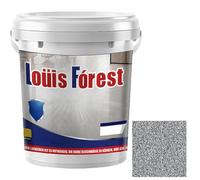 Générique Epoxy Colored Sand Floor Paint, Louis Forest Epoxy Floor Paint, High-Gloss Marble Effect Floors Coating, Non-Slip, Waterproof, Suit for Multiple Surfaces (1kg / gray)