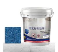 Générique Epoxy Colored Sand Paint - Self Leveling Non Slip Floor Coating for Concrete | Wear Resistant Resin Finish with Textured Grip, Indoor Outdoor for Waterproof Flooring Solution