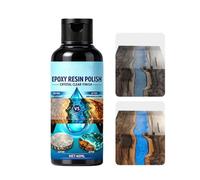 Générique Epoxy Resin Polishing Wax Hand polishh Compound with Sponge
