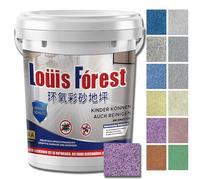 Générique Epoxy Sand Floor Paint - Epoxy Colored Sand Floor Paint,Waterproof,Non-Slip,for Basement,Wood Floors,Garage or Outdoor (K,5kg)